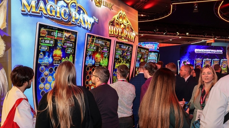 Merkur pr&auml;sentiewrte sich schon in barcelona und nun auf der G2E 2026.
