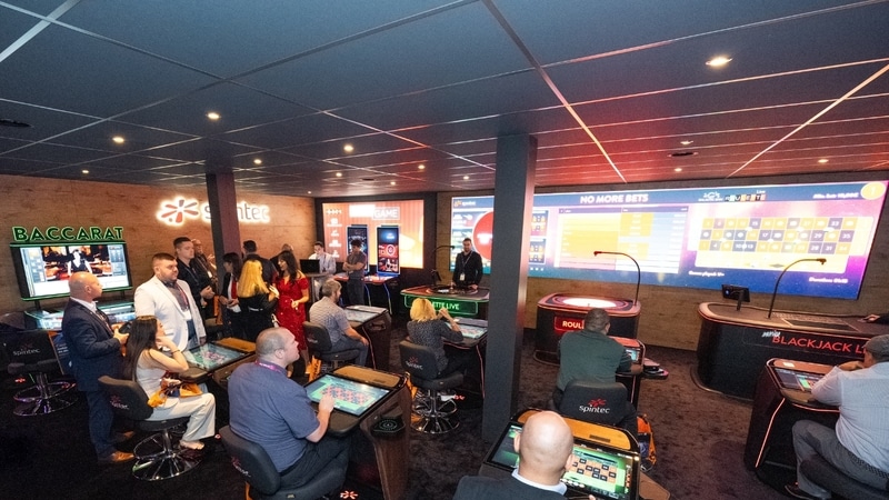 Spintec zeigt seine Spielhallen L&ouml;sungen.