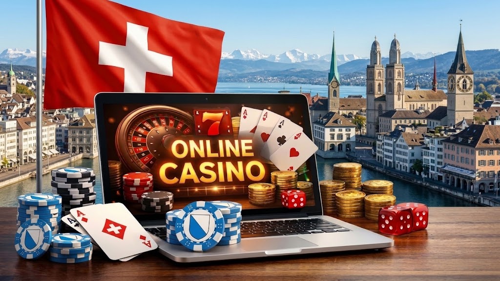 Online-Casinos-Schweiz Online-Casinos-Schweiz - Blick auf Zürich