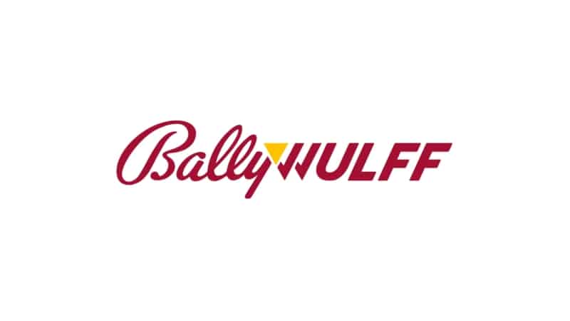 Bally Wulff Logo auf wei&szlig;em Hintergrund.