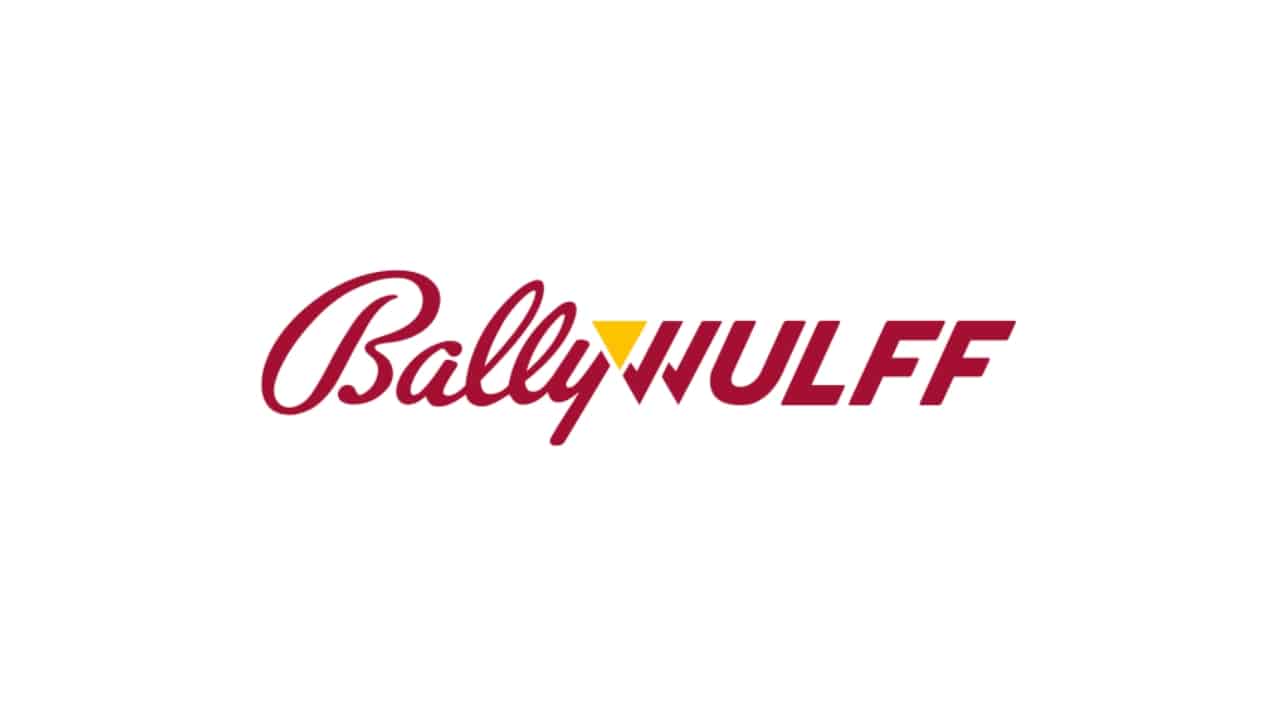 Bally Wulff Logo auf weißem Hintergrund.