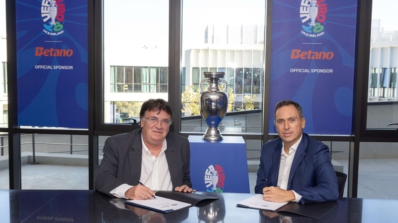 betano_sponsor_uefa_euro_2028 Für die UEFA EURO 2028 unterschreiben Betano und UEFA den Sponsorenvertrag.