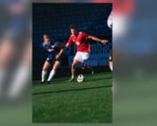 Spielszene aus dem Turnier zwischen BSG Merkur Gauselmann und einer anderen Mannschaft.