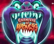 Carnival of Madness von Gamomat mit Horror-Monster und Slot-Logo.